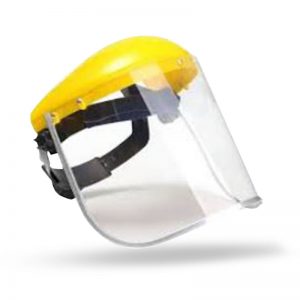 CLEAR VISOR WITH HEAD BAND