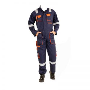 COVERALL COTTON WITH REFLECTOR EUROPEAN STYLE