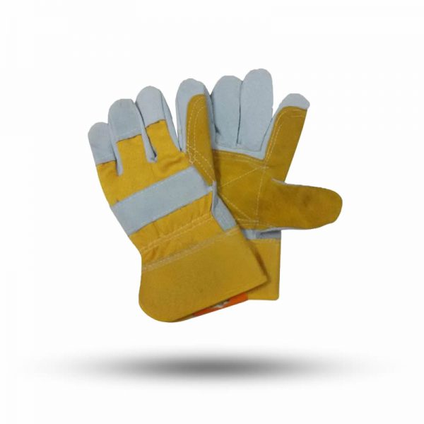 DOUBLE PALM GLOVES SHORT LEATHER