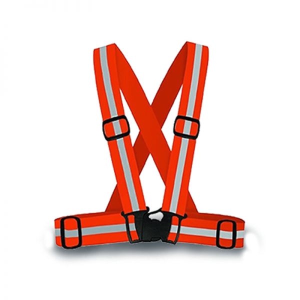 ELASTICATED REFLECTIVE BELT ORANGE