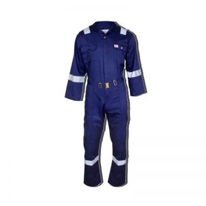 FULL COVERALL TWILL COTTON WITH REFLECTOR