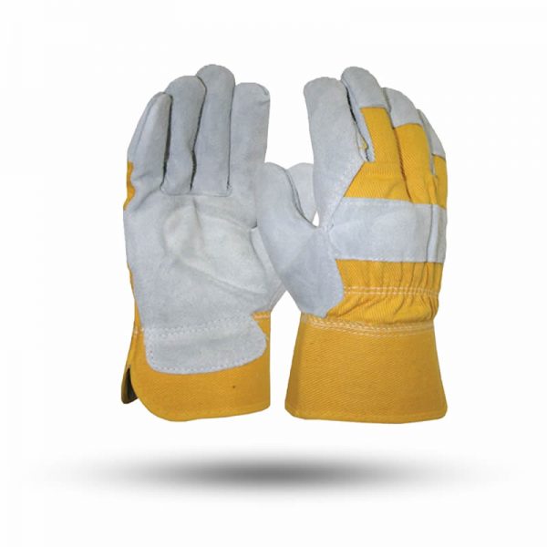 SINGLE PALM GLOVES SHORT LEATHER