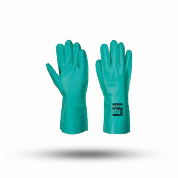 NITRILE GLOVES GREEN RNF