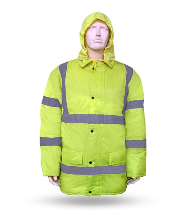 COLD JACKET REFLECTIVE YELLOW